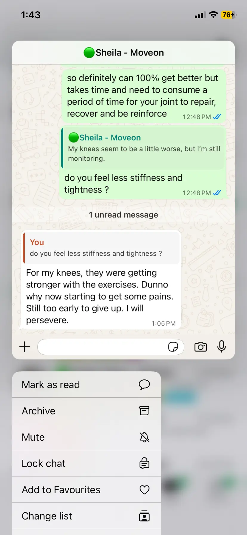 Customer feedback 3