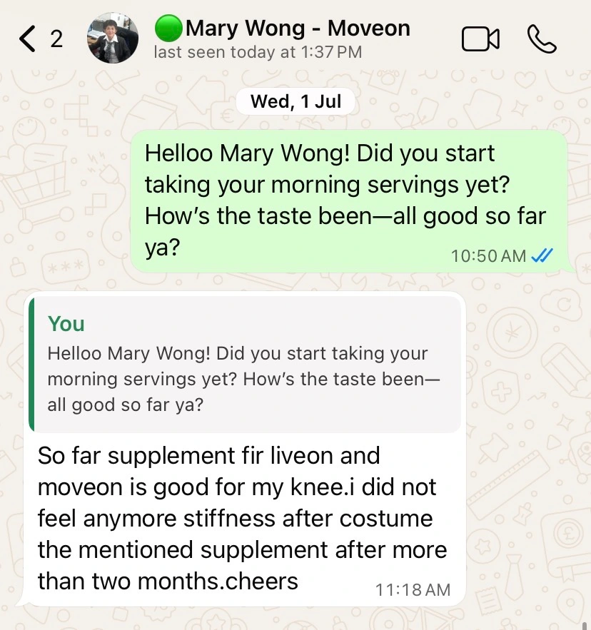 Customer feedback 6