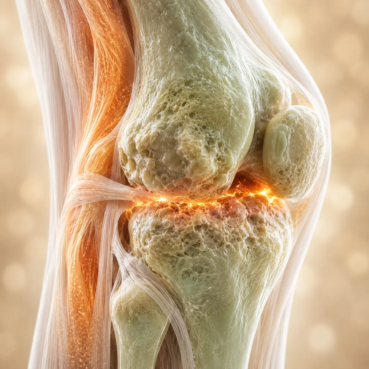 Bone-on-bone joint contact
