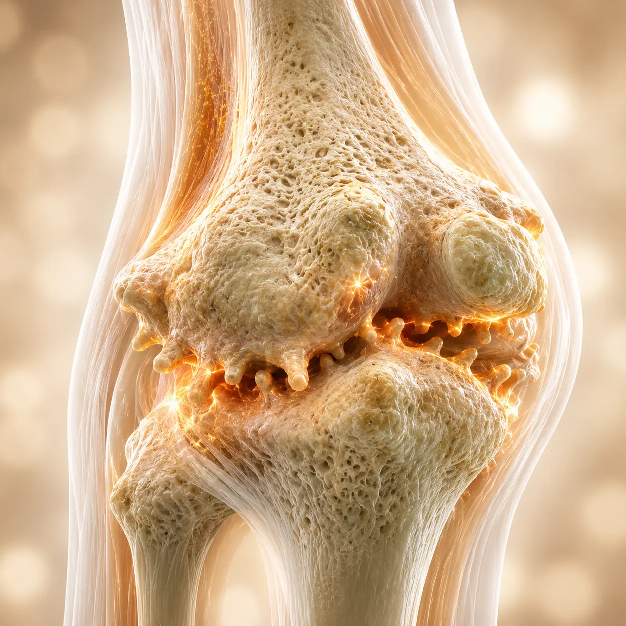 Bone spurs and sclerosis